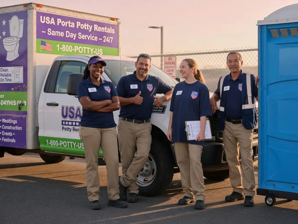 Porta Potty Rental company in Henderson, NE